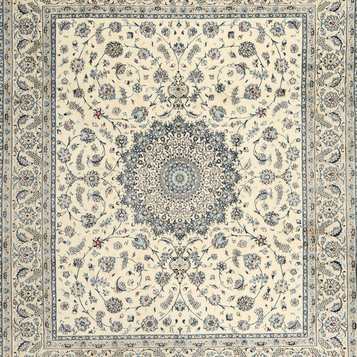 Traditional Sage Green Medallion Rug, tr2736