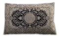 Traditional Classic Rectangular Desert Sand Beige Lumbar Throw Pillow, 13 inch by 19 inch, lbtr2742