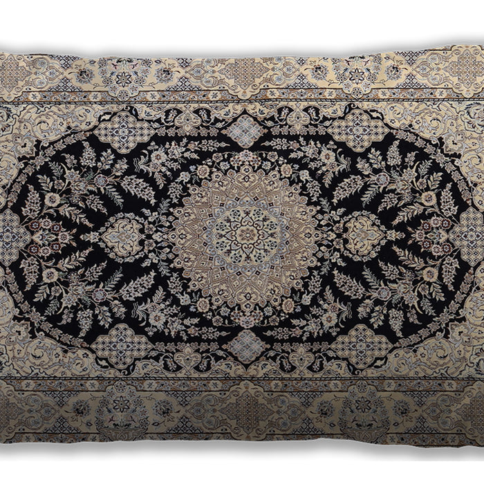 Traditional Classic Rectangular Desert Sand Beige Lumbar Throw Pillow, 13 inch by 19 inch, lbtr2742