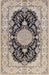 Traditional Desert Sand Beige Medallion Rug, tr2742