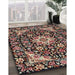 Machine Washable Traditional Night Red Rug in a Family Room, wshtr2744