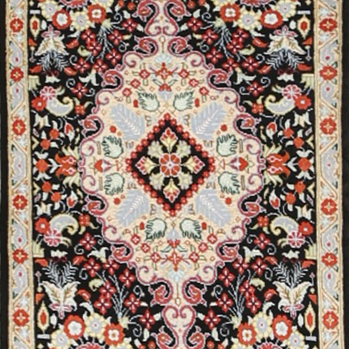 Machine Washable Traditional Tan Brown Rug, wshtr2745