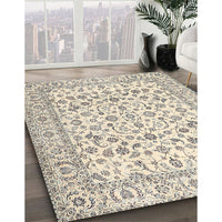 Traditional Vanilla Gold Persian Rug, tr2748