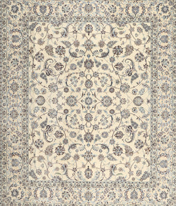 Machine Washable Traditional Vanilla Gold Rug, wshtr2748