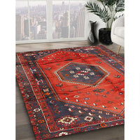 Traditional Red Persian Rug, tr2749