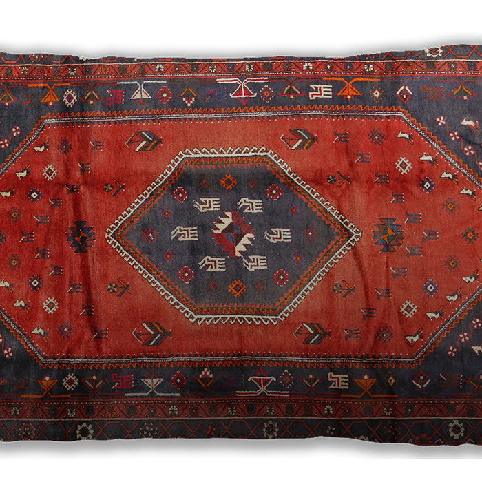Traditional Classic Rectangular Red Lumbar Throw Pillow, 13 inch by 19 inch, lbtr2749