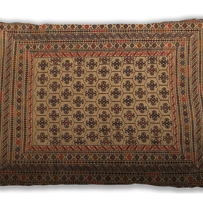 Traditional Classic Rectangular Dark Sienna Brown Lumbar Throw Pillow, 13 inch by 19 inch, lbtr2756
