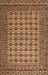 Traditional Yellow Southwestern Rug, tr2758