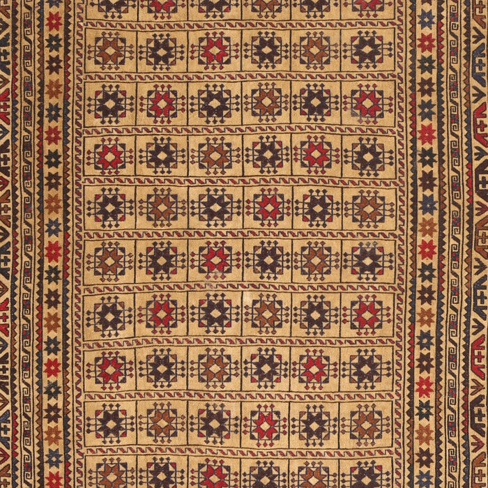 Traditional Yellow Southwestern Rug, tr2758