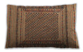 Traditional Classic Rectangular Brown Sand Brown Lumbar Throw Pillow, 13 inch by 19 inch, lbtr2760