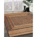 Machine Washable Traditional Sand Brown Rug in a Family Room, wshtr2760