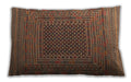 Traditional Classic Rectangular Peru Brown Lumbar Throw Pillow, 13 inch by 19 inch, lbtr2763