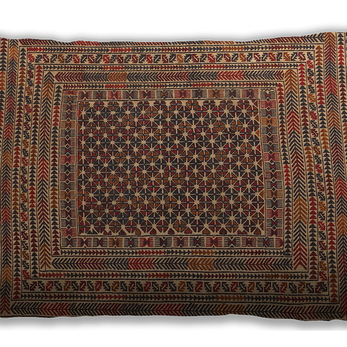 Traditional Classic Rectangular Peru Brown Lumbar Throw Pillow, 13 inch by 19 inch, lbtr2763