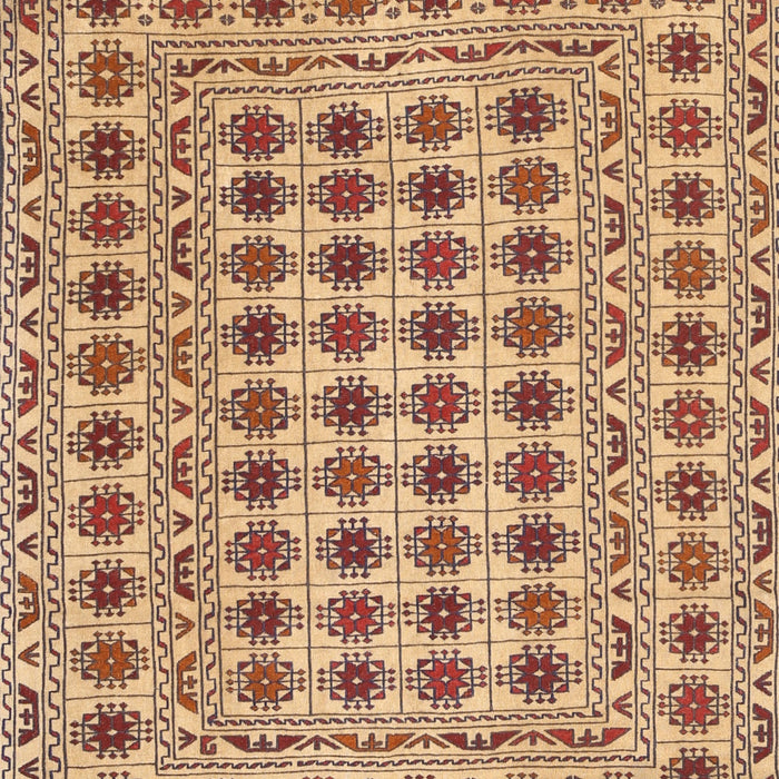 Traditional Yellow Orange Persian Rug, tr2766