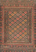 Traditional Brown Southwestern Rug, tr2768