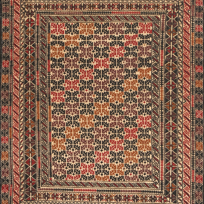 Machine Washable Traditional Peru Brown Rug, wshtr2768