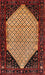 Traditional Deep Red Persian Rug, tr276