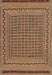 Traditional Orange Southwestern Rug, tr2771