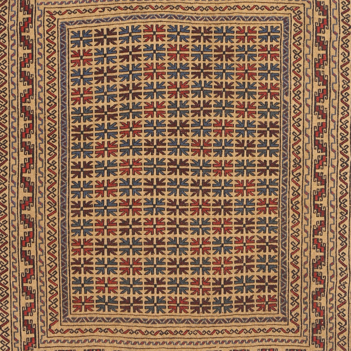 Traditional Orange Southwestern Rug, tr2771