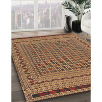 Traditional Orange Southwestern Rug, tr2771