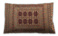 Traditional Classic Rectangular Brown Sand Brown Lumbar Throw Pillow, 13 inch by 19 inch, lbtr2772