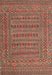 Traditional Tangerine Pink Southwestern Rug, tr2773