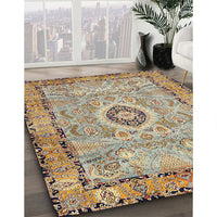 Traditional Sienna Brown Persian Rug, tr2778