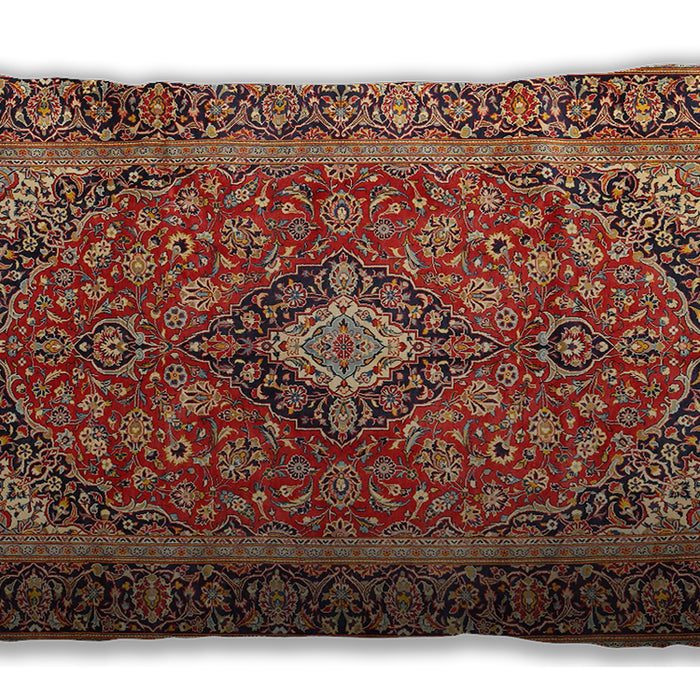Traditional Classic Rectangular Brown Sand Brown Lumbar Throw Pillow, 13 inch by 19 inch, lbtr2779