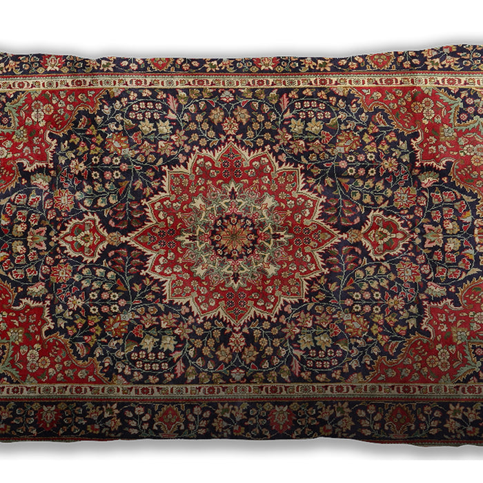 Traditional Classic Rectangular Peru Brown Lumbar Throw Pillow, 13 inch by 19 inch, lbtr2782