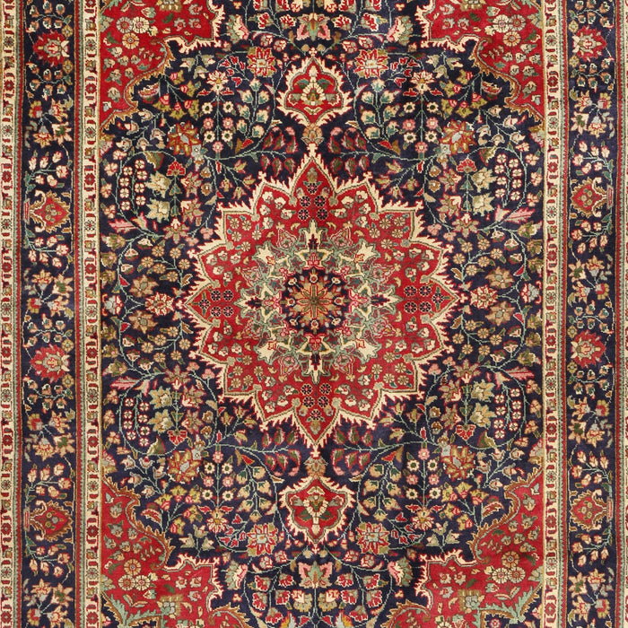 Traditional Brown Medallion Rug, tr2782