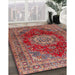 Machine Washable Traditional Camel Brown Rug in a Family Room, wshtr2784