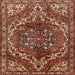Square Traditional Red Persian Rug, tr2786