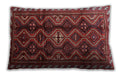 Traditional Classic Rectangular Chestnut Brown Lumbar Throw Pillow, 13 inch by 19 inch, lbtr2788