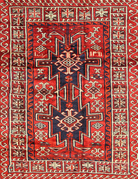 Machine Washable Traditional Dark Almond Brown Rug, wshtr2789