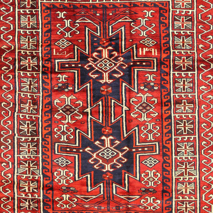Traditional Dark Almond Brown Persian Rug, tr2789