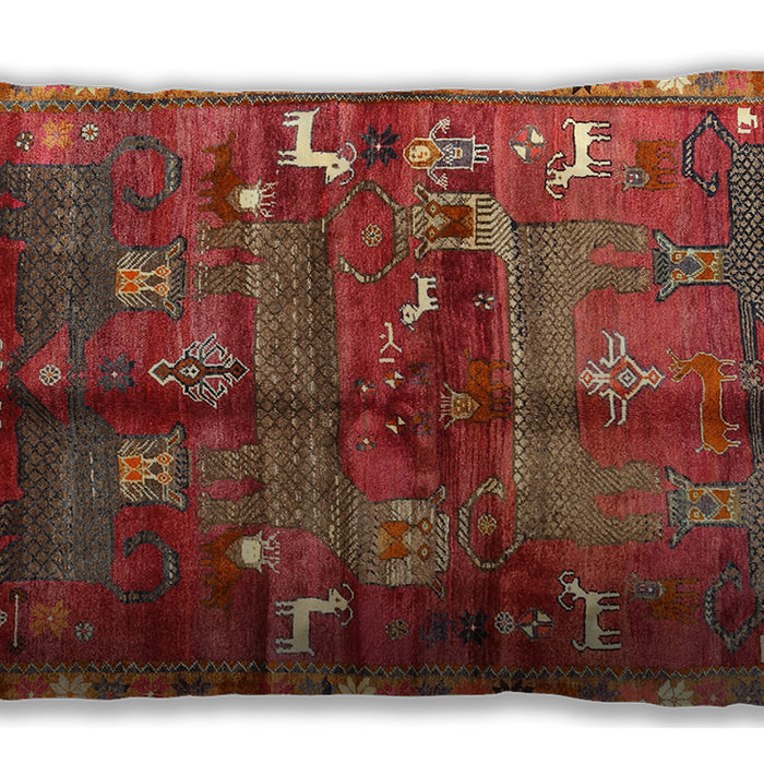 Traditional Classic Rectangular Rust Pink Lumbar Throw Pillow, 13 inch by 19 inch, lbtr2794