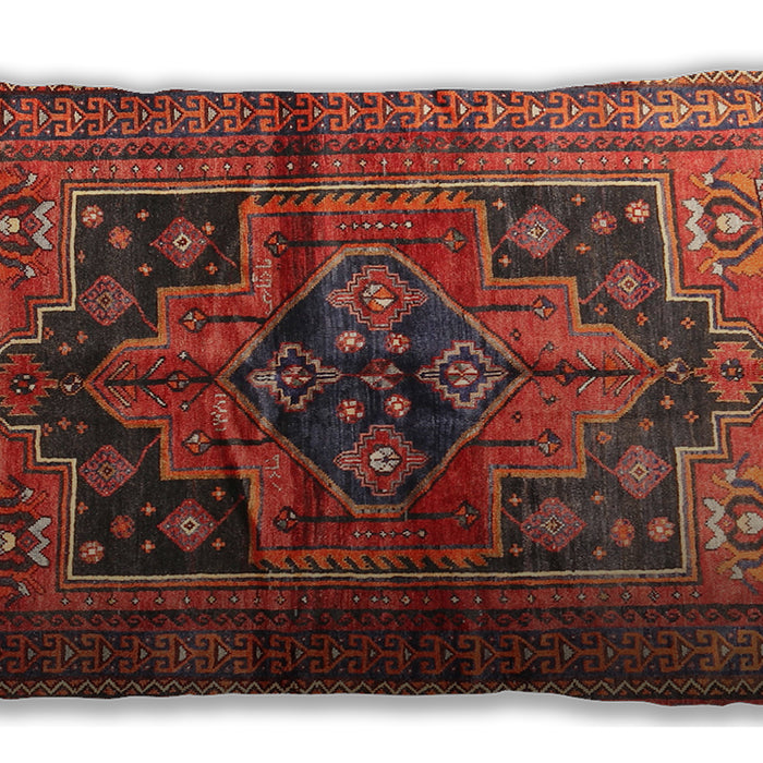 Traditional Classic Rectangular Rust Pink Lumbar Throw Pillow, 13 inch by 19 inch, lbtr2796