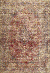 Machine Washable Traditional Sienna Brown Rug, wshtr2798