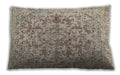 Traditional Classic Rectangular Dark Almond Brown Lumbar Throw Pillow, 13 inch by 19 inch, lbtr2799