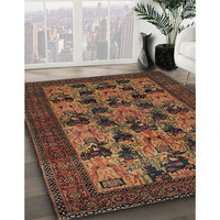 Traditional Light Brown Animal Rug, tr27