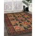 Traditional Light Brown Animal Rug in Family Room, tr27