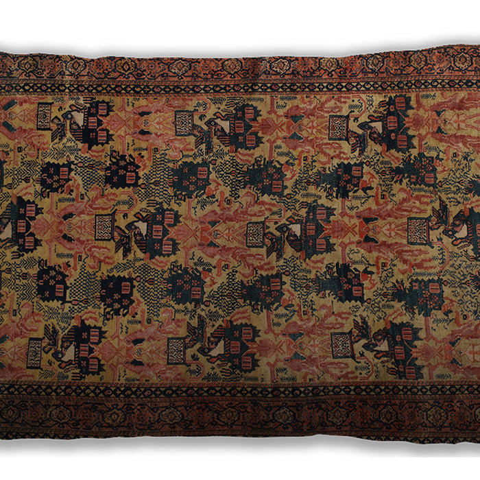 Traditional Classic Rectangular Light Brown Lumbar Throw Pillow, 13 inch by 19 inch, lbtr27