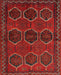 Traditional Reddish Brown Persian Rug, tr2801