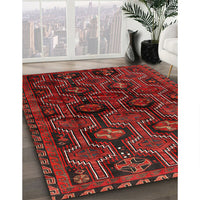 Traditional Reddish Brown Persian Rug, tr2804