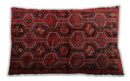 Traditional Classic Rectangular Sepia Brown Lumbar Throw Pillow, 13 inch by 19 inch, lbtr2804