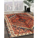 Machine Washable Traditional Tomato Red Rug in a Family Room, wshtr2806