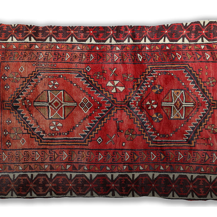 Traditional Classic Rectangular Rust Pink Lumbar Throw Pillow, 13 inch by 19 inch, lbtr2807