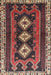 Traditional Saffron Red Persian Rug, tr280