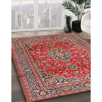 Traditional Camel Brown Persian Rug, tr2811