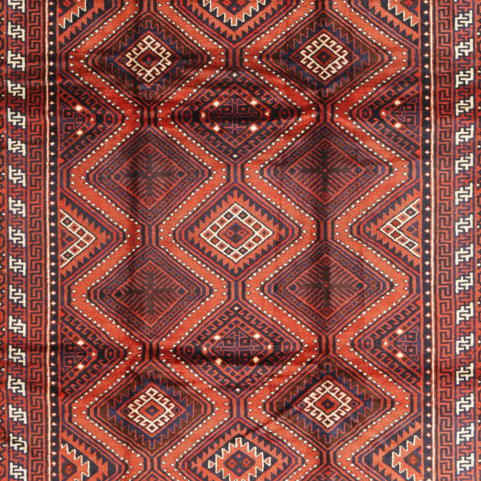 Traditional Rust Pink Persian Rug, tr2812